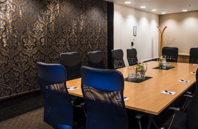 Boardroom table and chairs